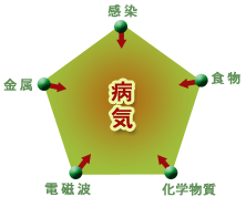 病気になる外因